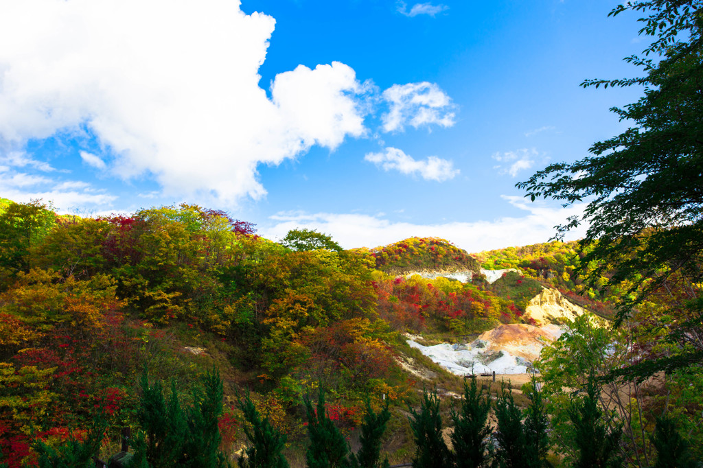 ～露天風呂からの景色～