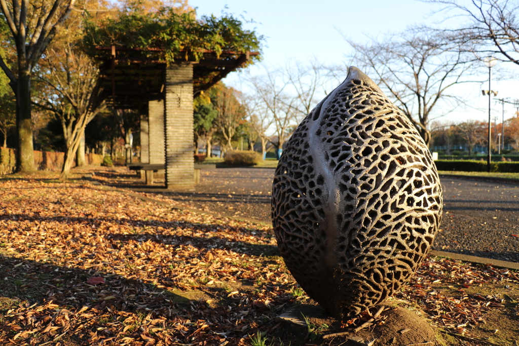 公園のオブジェ