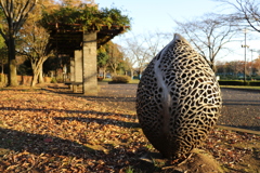 公園のオブジェ