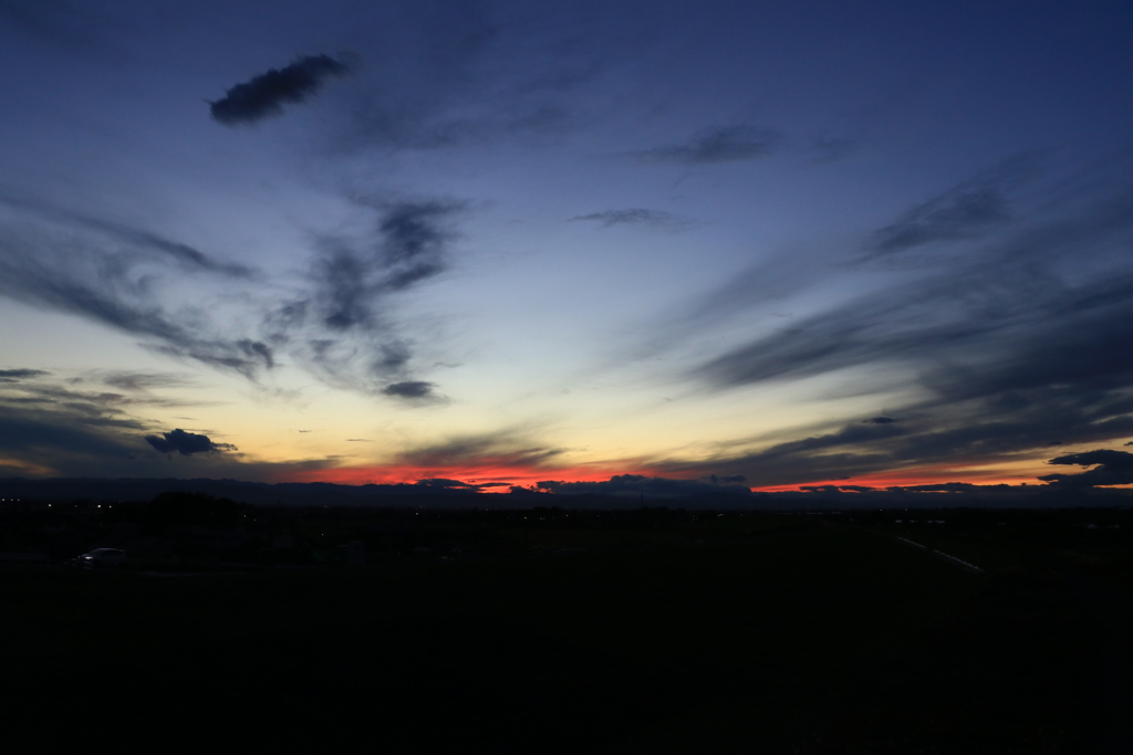 一日の終わりに