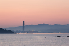 初望遠　夜景