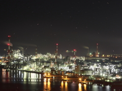 工場夜景