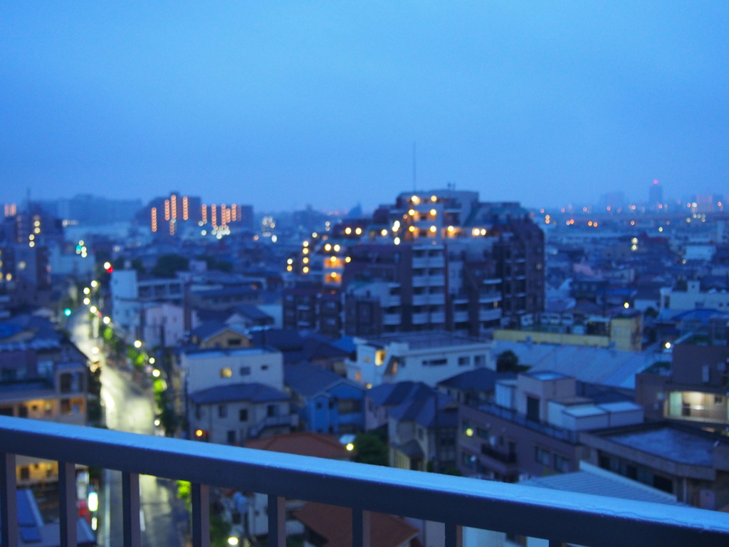 雨上がりの朝