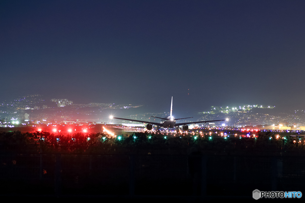 千里川夜景