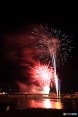 滝のつぎは花火撮り