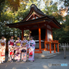 記念写真に乗っかり