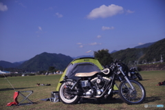 バイクとキャンプ！