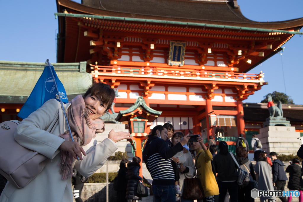 伏見稲荷神社とＢＧ