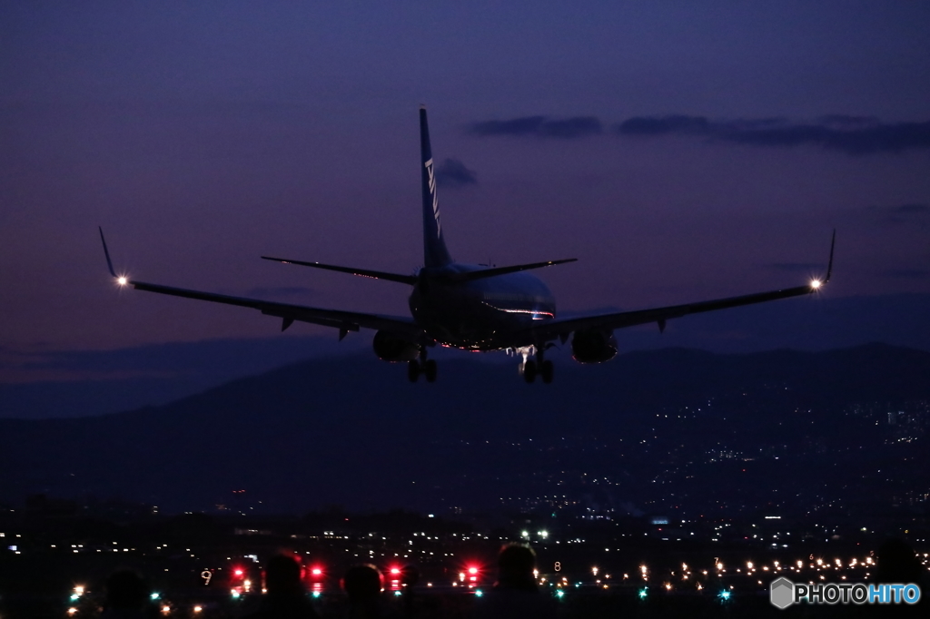 Sunset　Landing!!