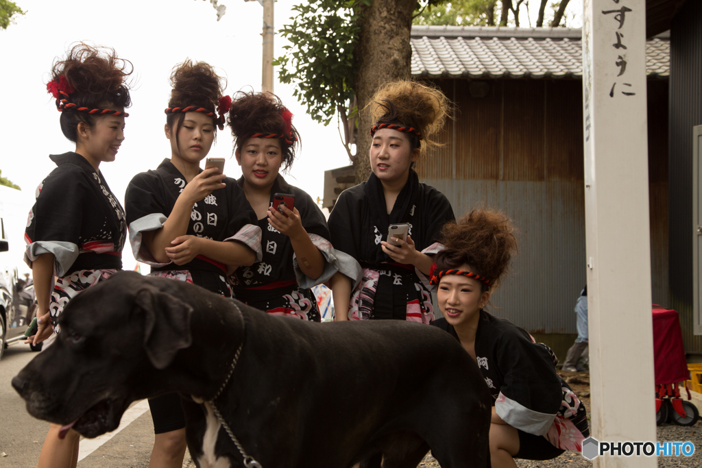 Black　Gal's　＆　Dog