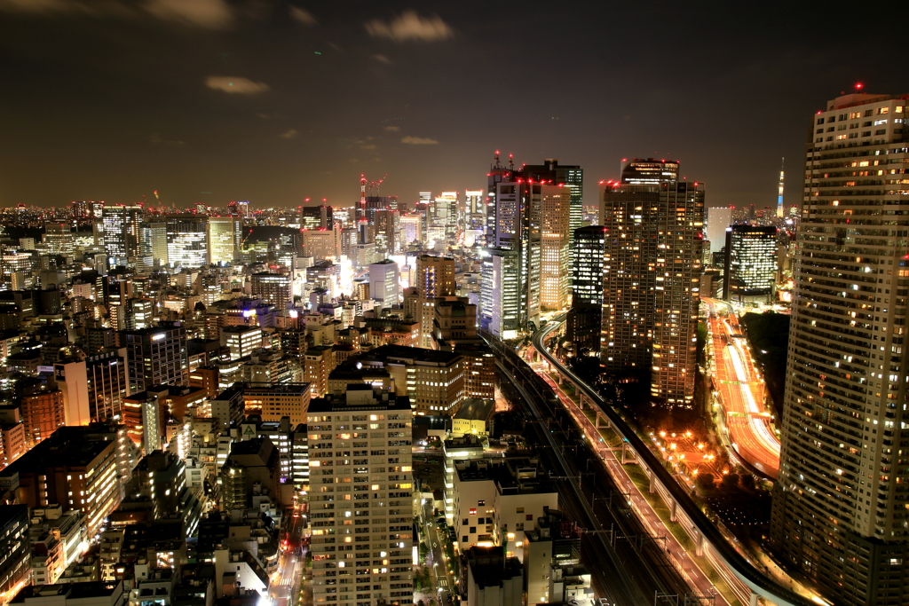 夜景の楽しい時間