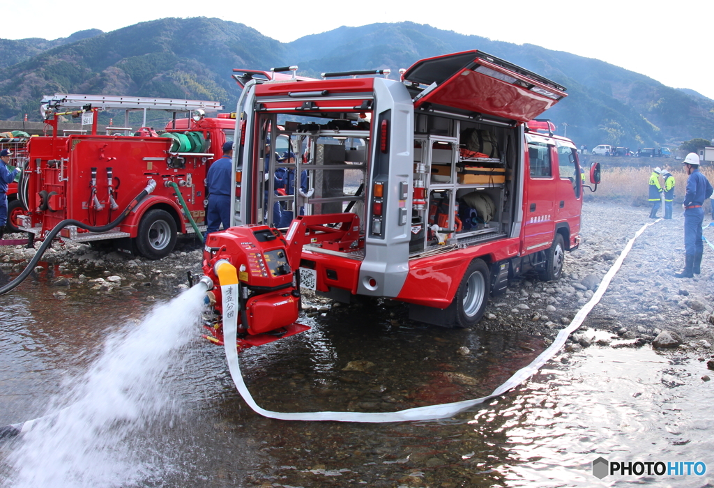 放水準備完了！