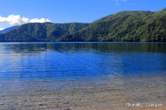 空と山と湖と