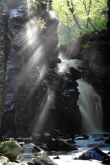 光芒の滝