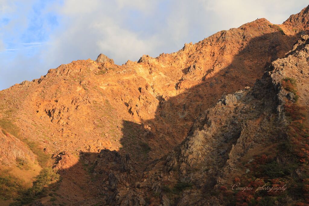 朝日岳登山道