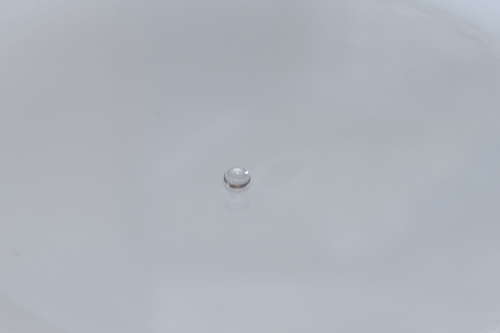 水面衝突の瞬間？