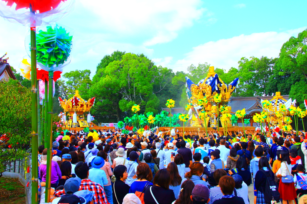 曽根天満宮秋季例大祭1