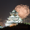 大阪城 花火 天神祭
