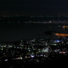 蒲郡　竹島周辺の夜景