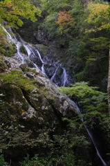 秋始めの滝（1）