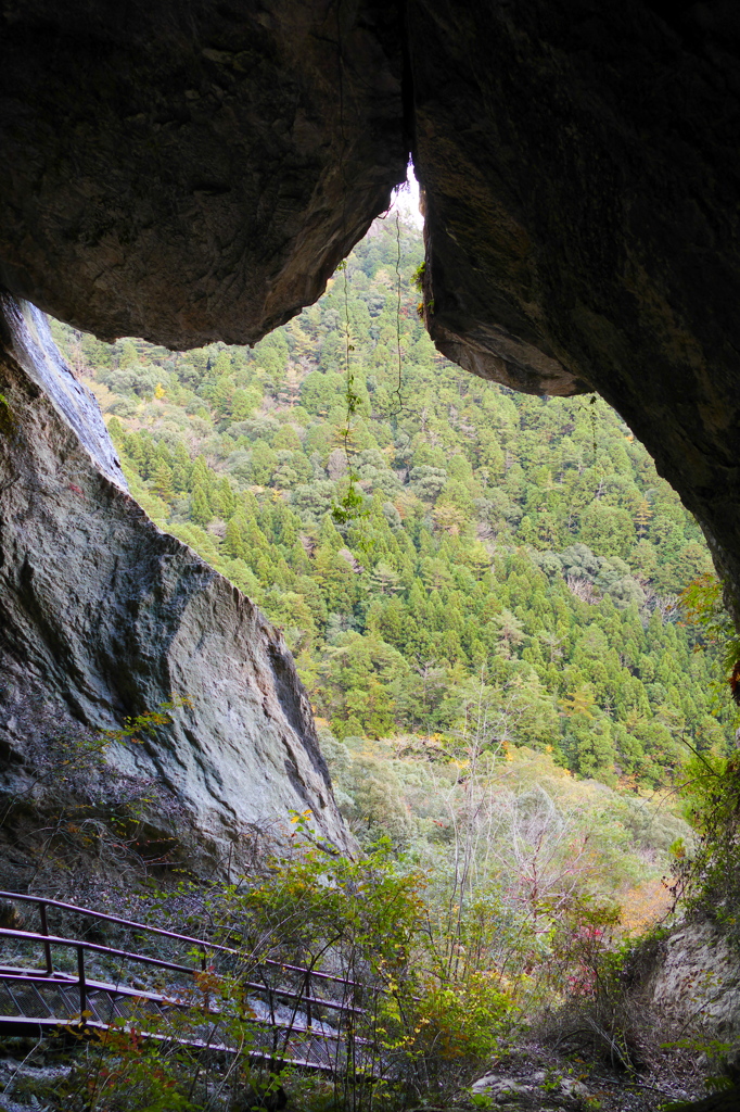 5）乳岩洞窟　（内観）　