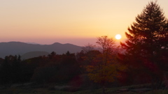 高原の夕暮