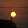 夕日