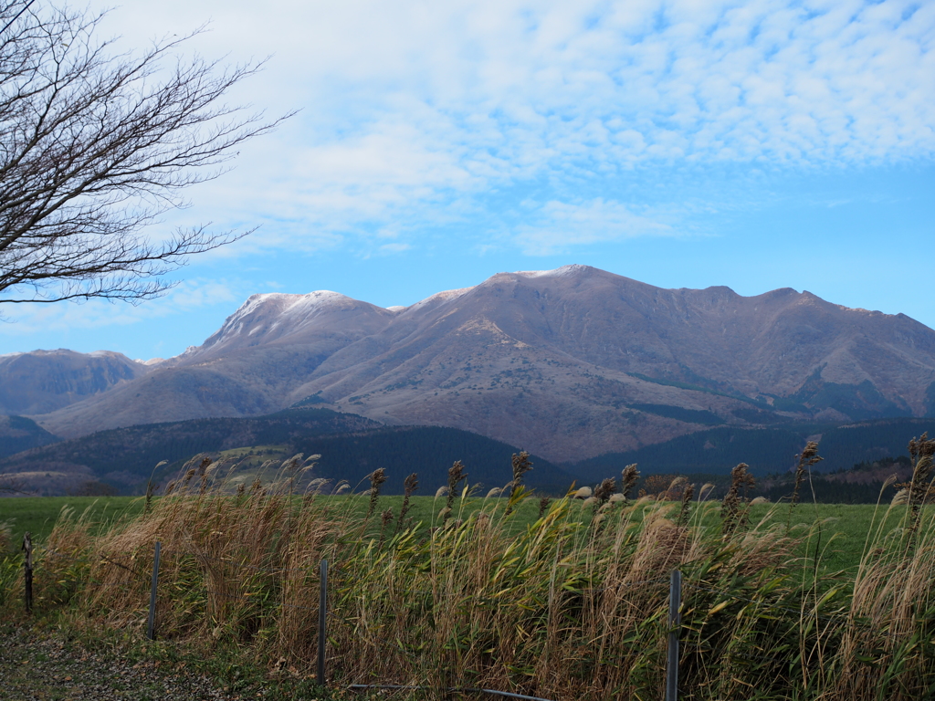 久住の山なみ