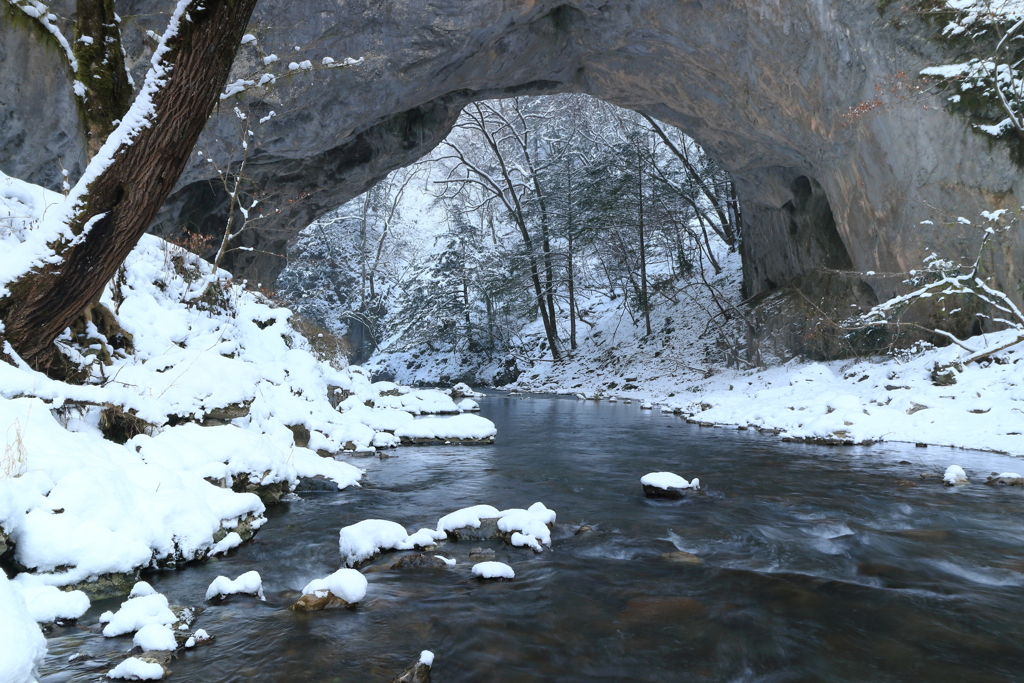 雪の帝釈峡Ⅳ