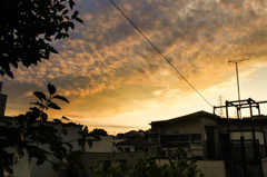 夕焼け雲