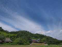 梅雨の晴れ間