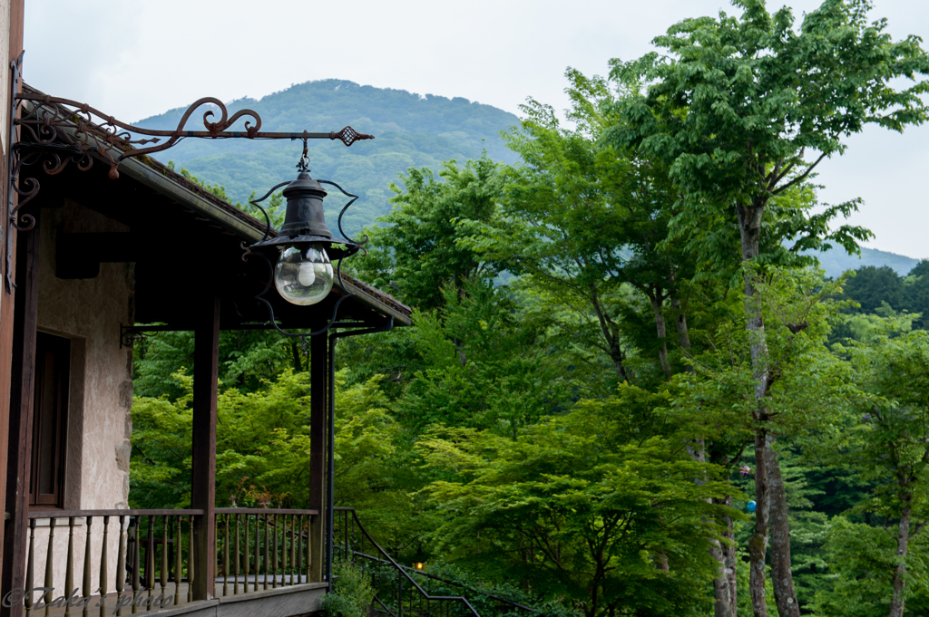 箱根　ガラスの森美術館