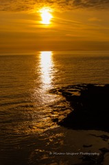 夕日の岬
