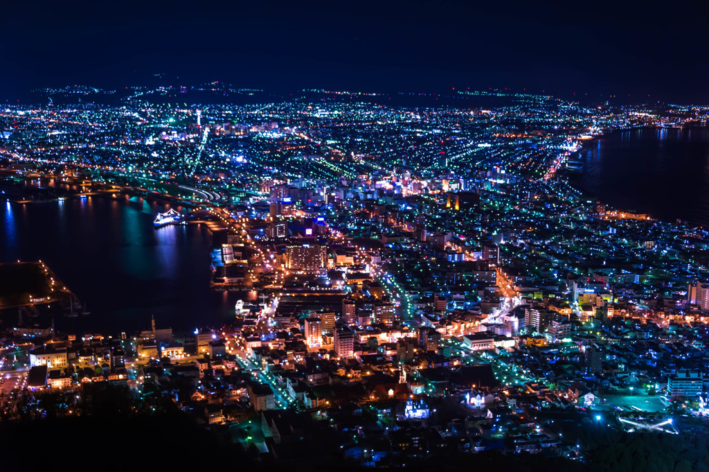 函館夜景（函館山より）