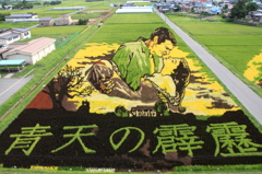 田んぼアート２０１５