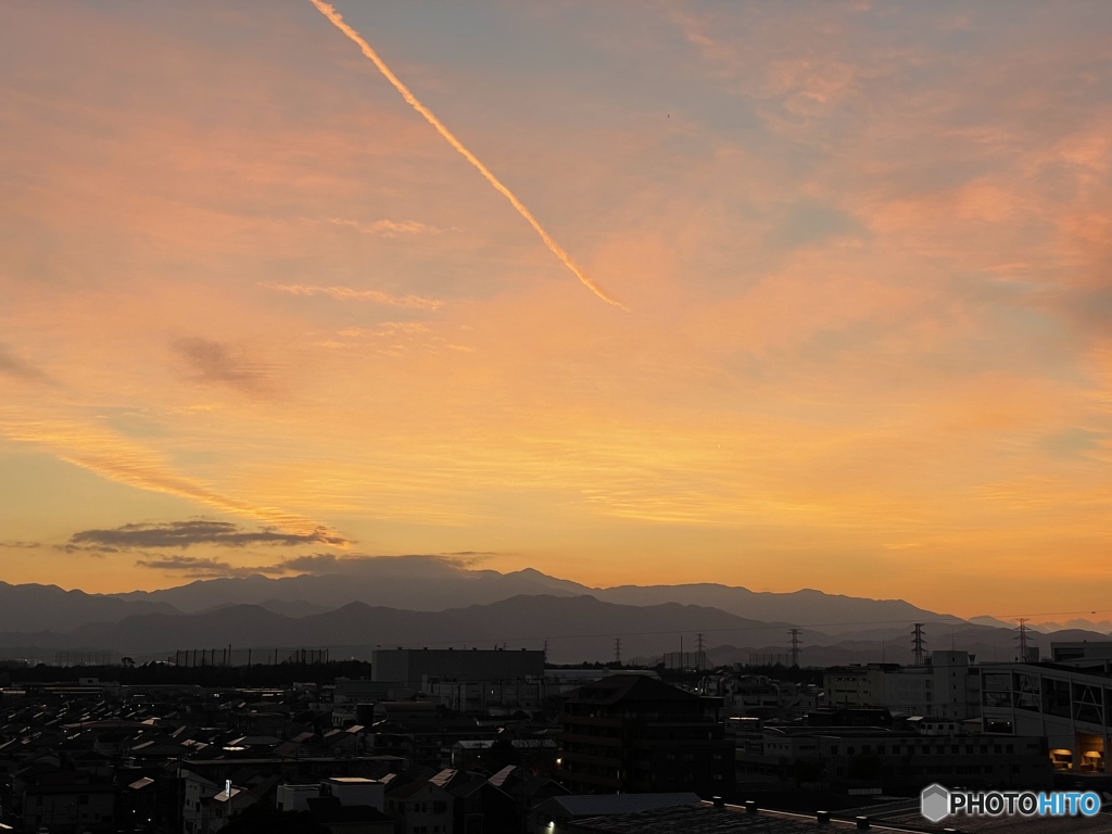 夕方の空