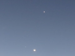 金星レグルス火星木星月