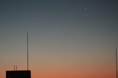 金星と水星20160210