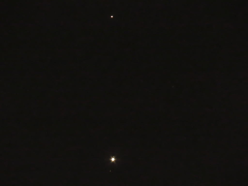 火星と木星と衛星