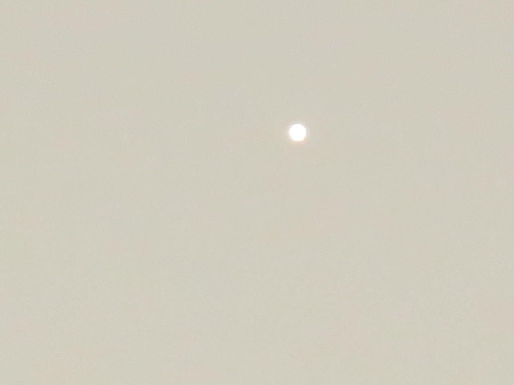 薄明時の水星