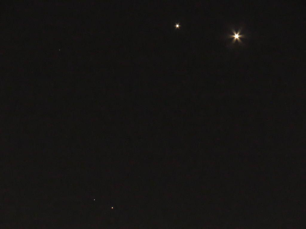 金星，木星、火星による三角20151026_3_20