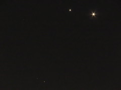 金星，木星、火星による三角20151026_3_20