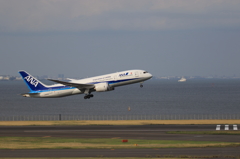 787離陸