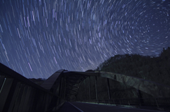 橋と星