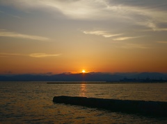 函館湾夕景2