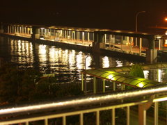 桟橋夜景