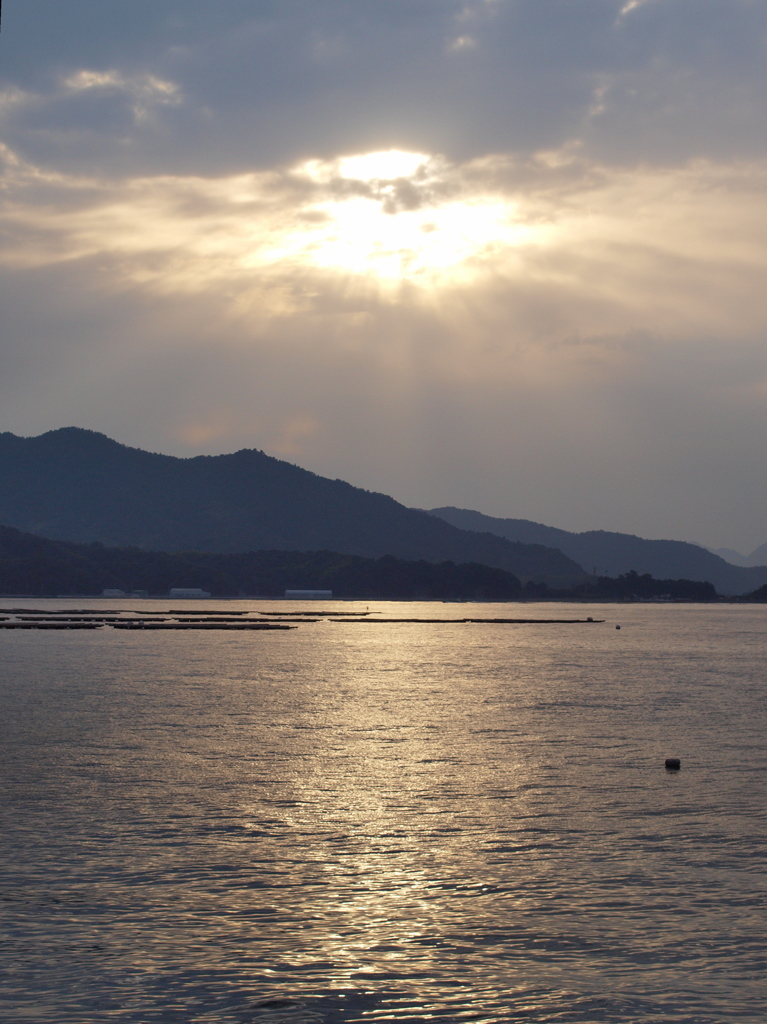 呉ポーからの夕景