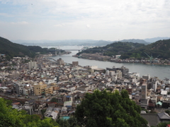 尾道市街。