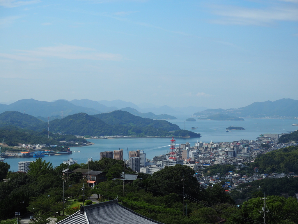 尾道市街。