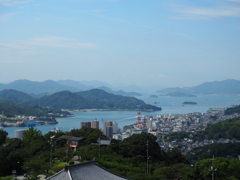 尾道市街。